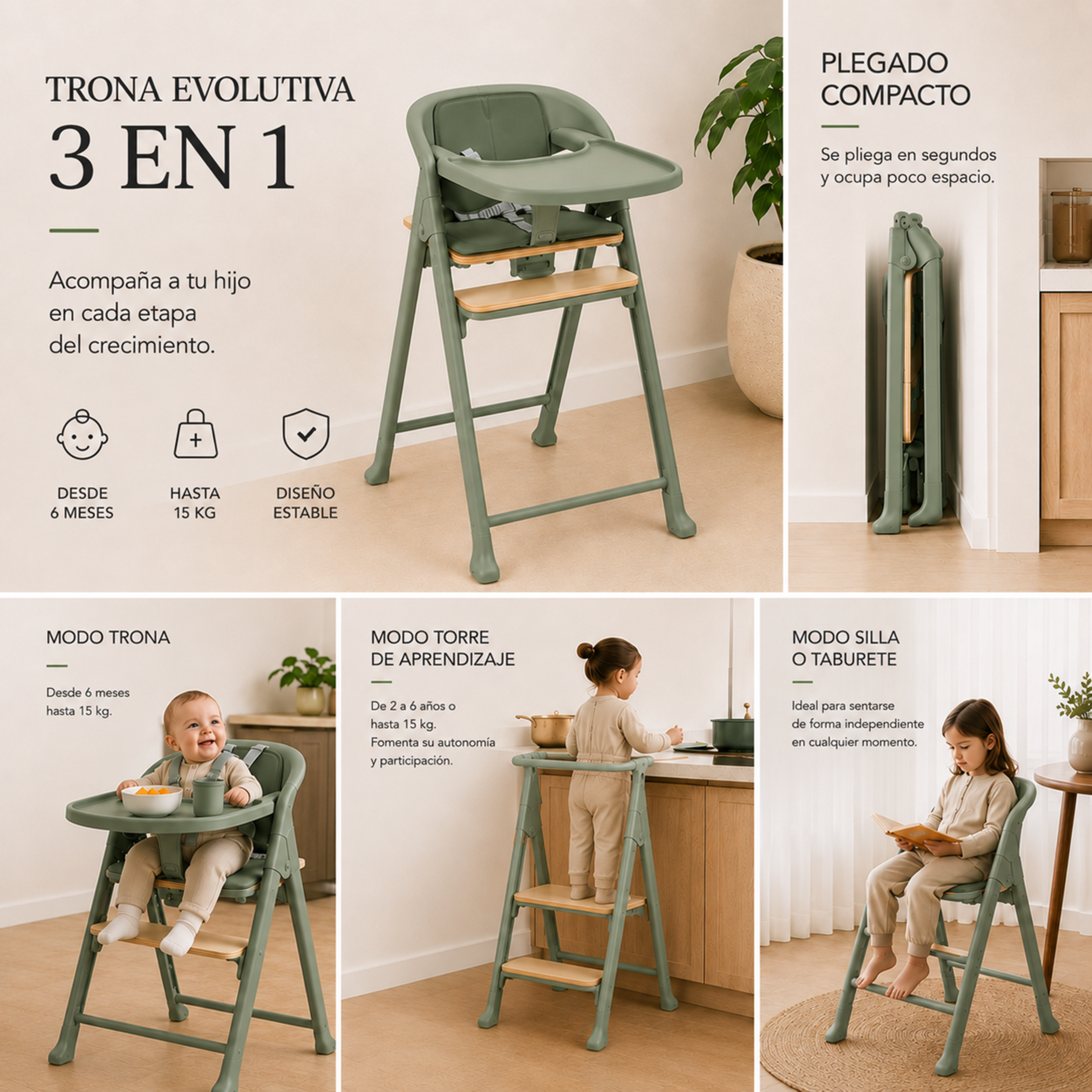 Trona Vida 3 en 1