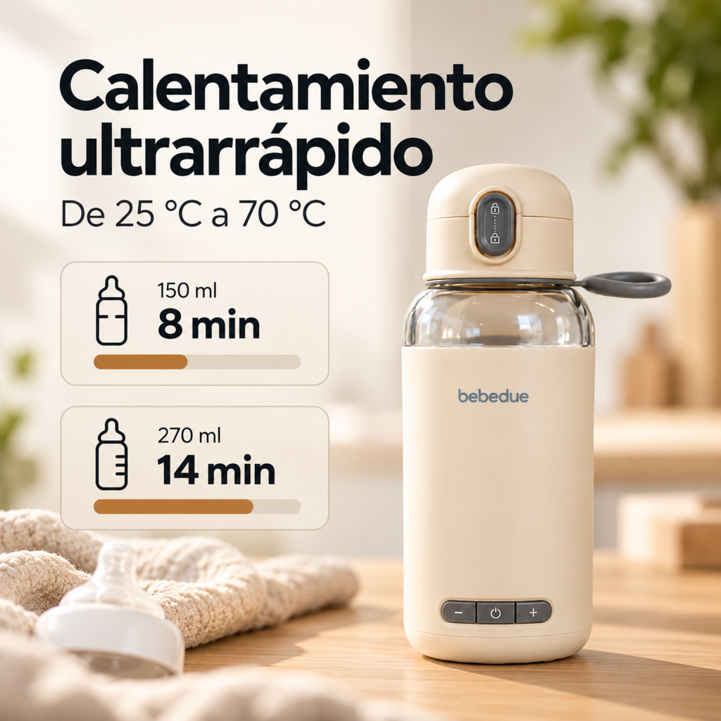 Warm & Go – Calientabiberones portátil