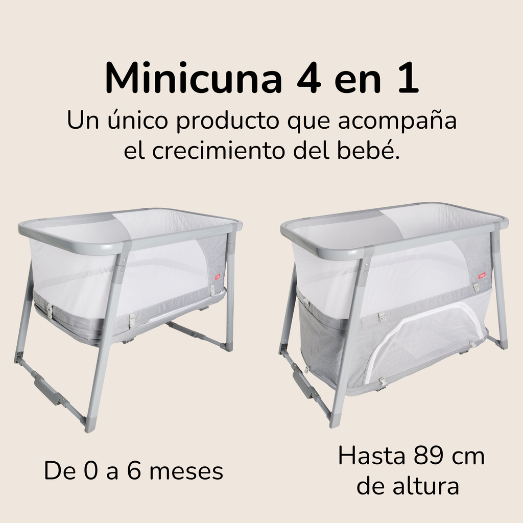 Minicuna evolutiva 4 en 1 Somnia