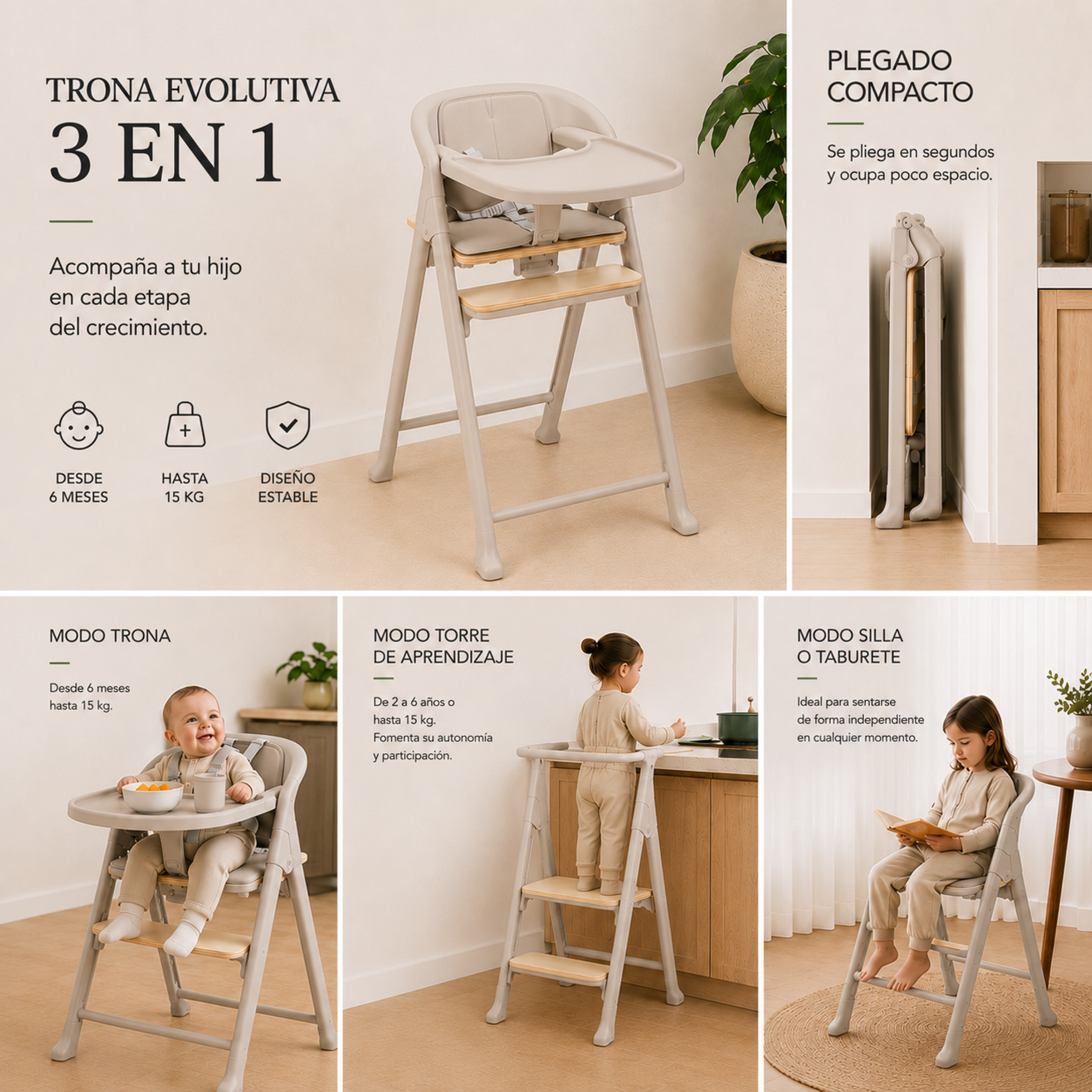 Trona Vida 3 en 1