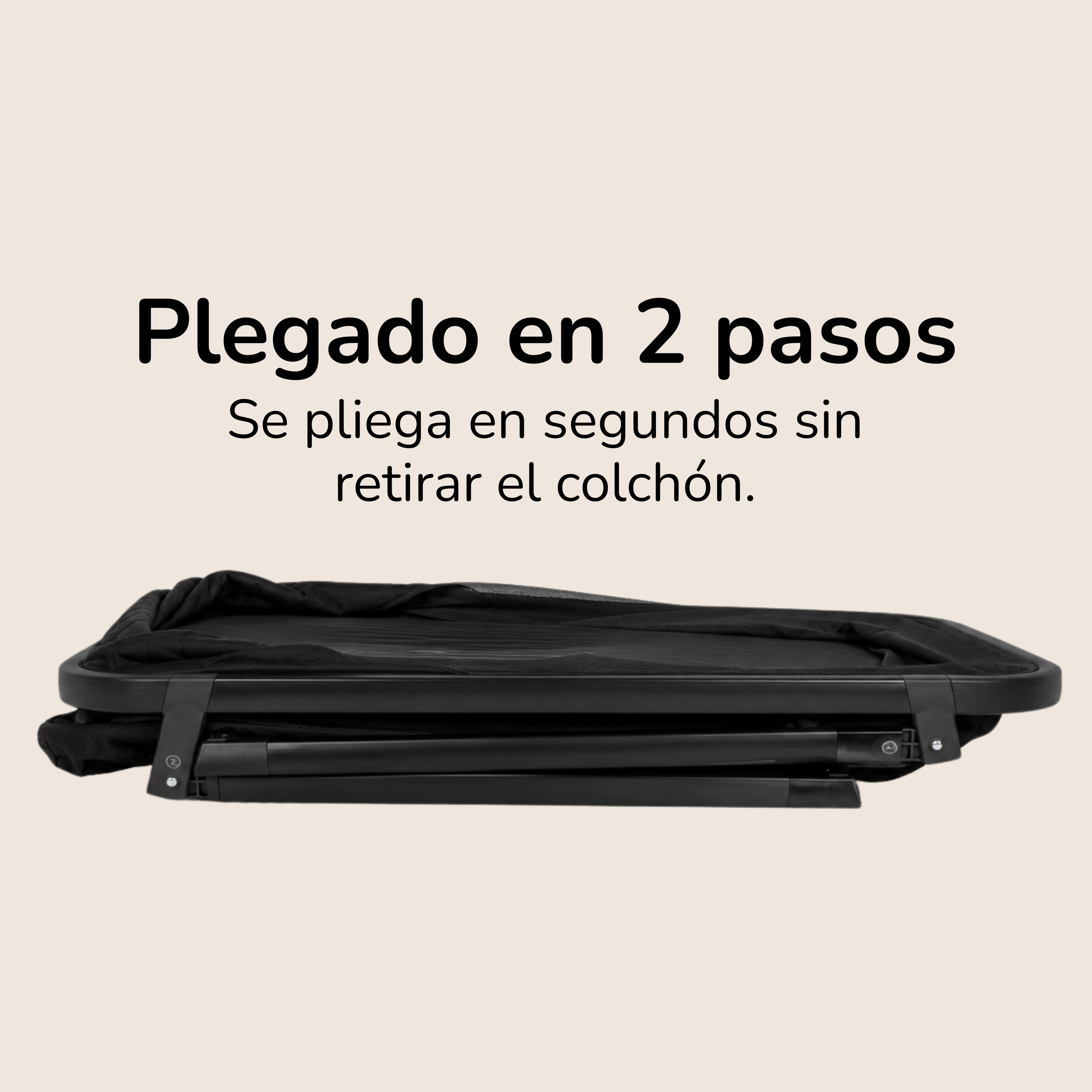 Minicuna evolutiva transpirable 4 en 1 Somnia Fresh
