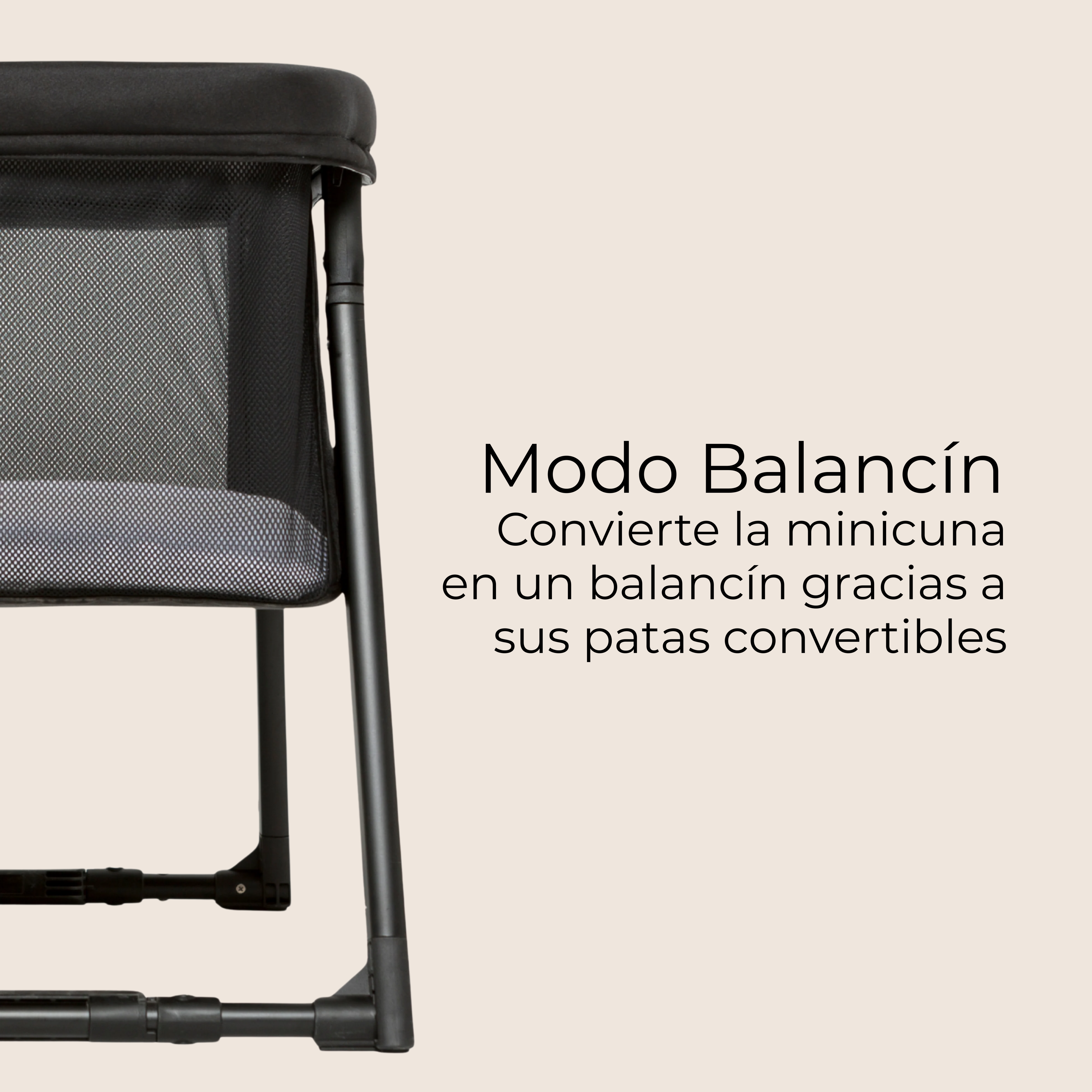 Minicuna ultraligera y plegable Vitae Fresh