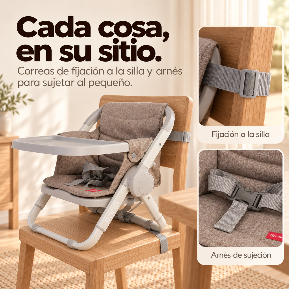 Trona portátil 2 en 1 Vesta